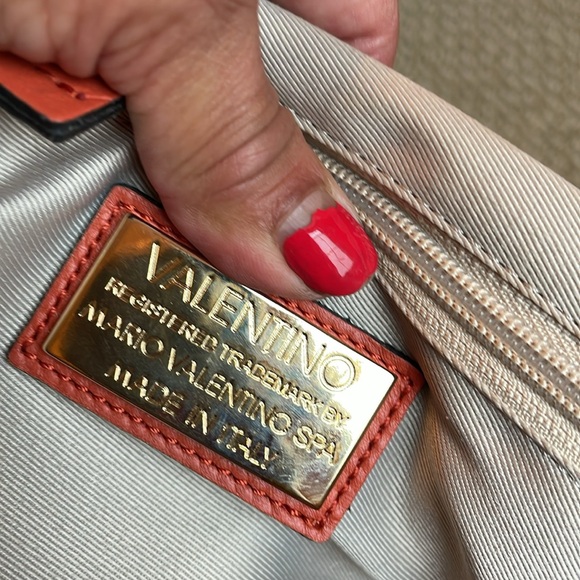 Valentino by Mario Valentino Rust Orange Crossbody Bag - Picture 6 of 11